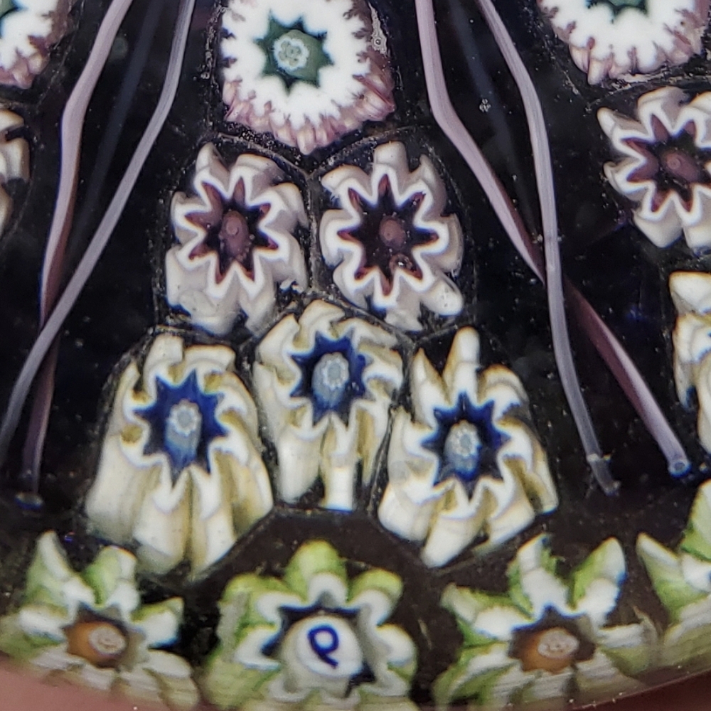 Perthshire Exquisite .millifiori  Glass Art Paperweight - Picture 11 of 11